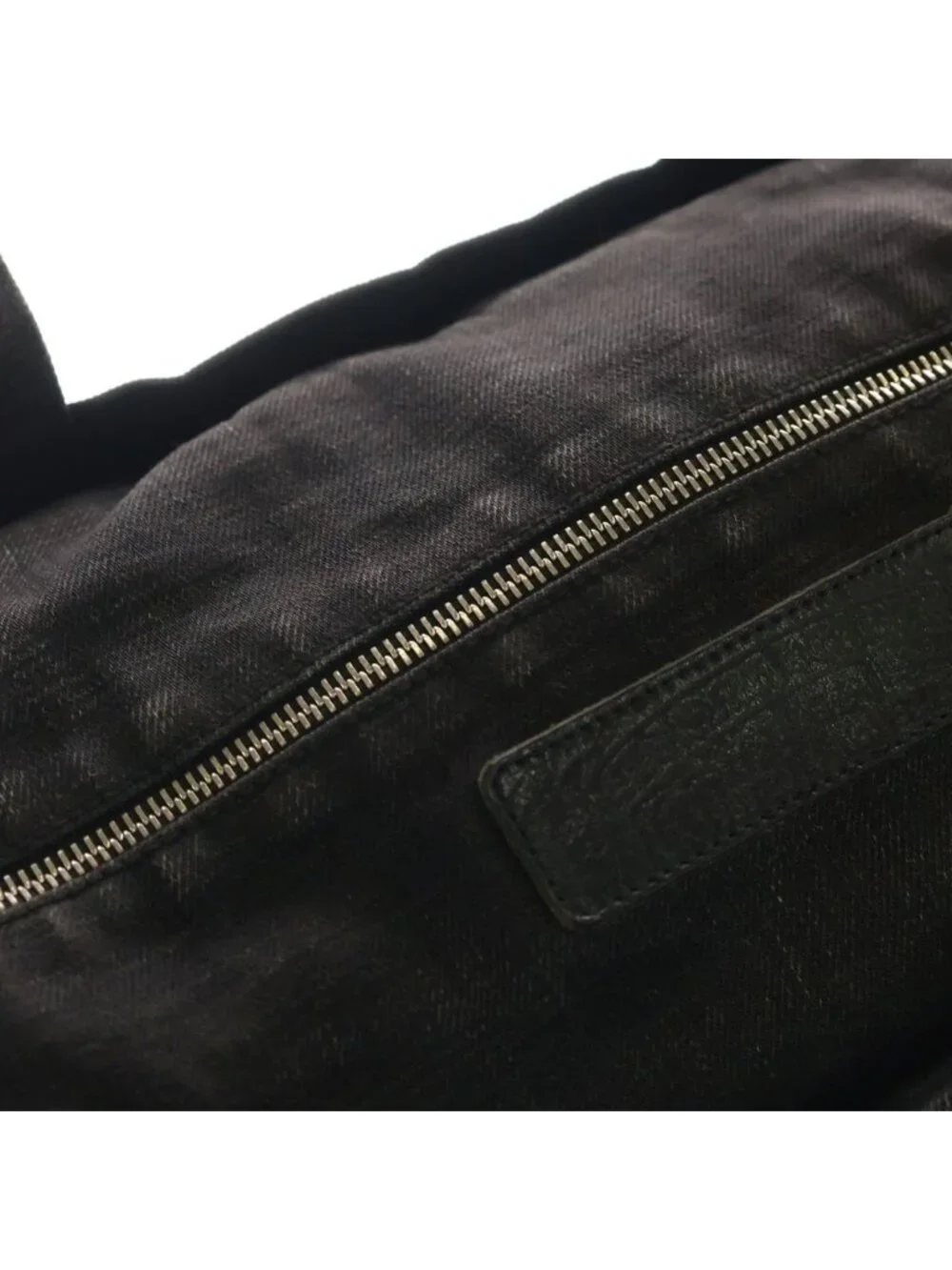 Chrome Hearts United Arrows Anniversary Cross Patch Leather Tote Bag